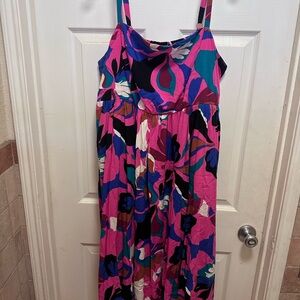 Torrid Midi Wash Challis Sundress